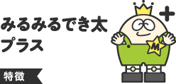 みるみるでき太プラス, 特徴